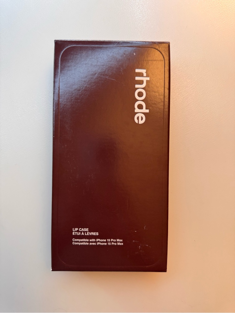 rhode iPhone case Espresso Limited edition (iPhone 15 Pro Max)